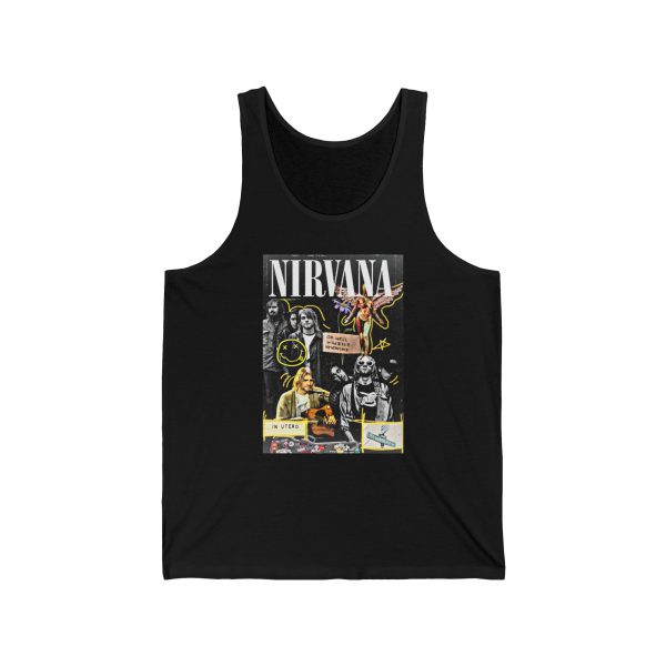 Grunge Rock Nirvana In Utero Tank Top