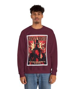 Guns N Roses Concert Poster Sweatshirt