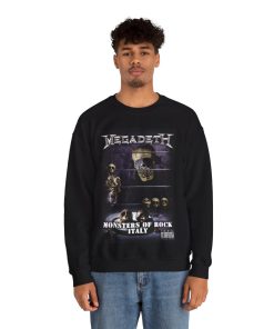 Heavy Metal Megadeth Concert Sweatshirt