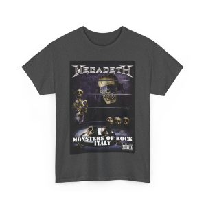 Heavy Metal Megadeth Concert T-Shirt