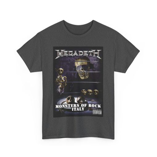 Heavy Metal Megadeth Concert T-Shirt