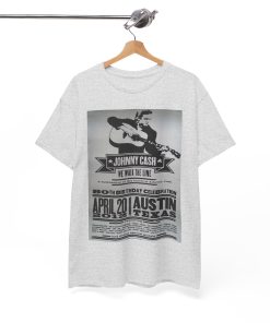 Johnny Cash Austin Texas T-Shirt