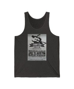 Johnny Cash Austin Texas Tank Top