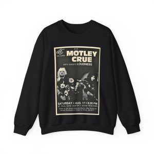 Motley Crue Paul Civic Center Sweatshirt