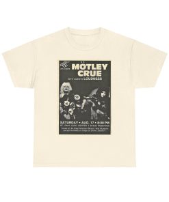 Motley Crue Paul Civic Center T-Shirt