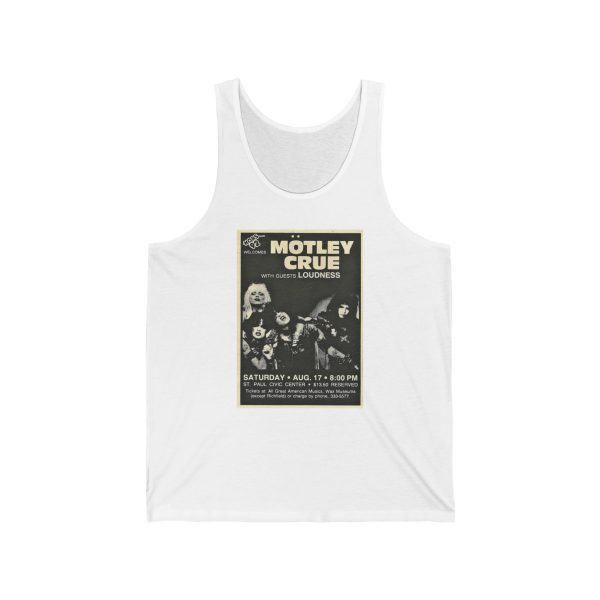 Motley Crue Paul Civic Center Tank Top