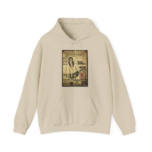 Nirvana Concert Poster Hoodie