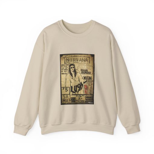 Nirvana Concert Poster Sweatshirt