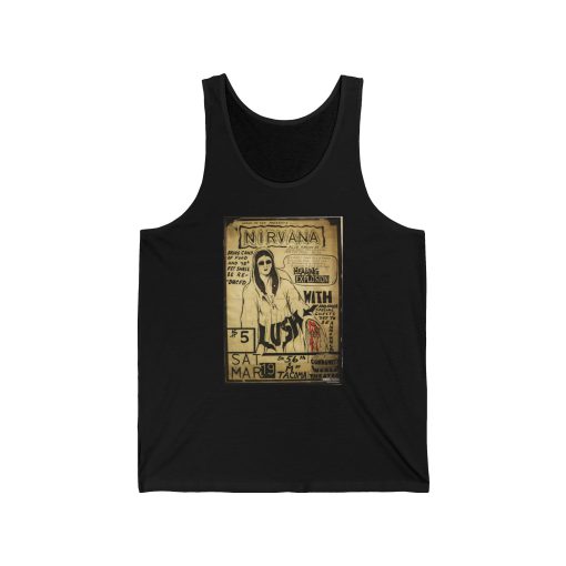 Nirvana Concert Poster Tank Top