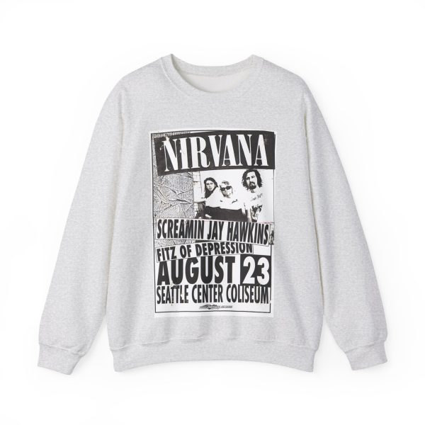 Nirvana Seattle 1991 Concert Sweatshirt