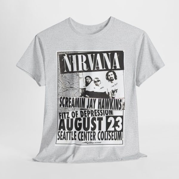 Nirvana Seattle 1991 Concert T-Shirt