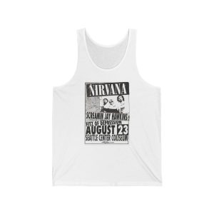 Nirvana Seattle 1991 Concert Tank Top