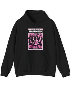 Ramones Concert Poster Hoodie