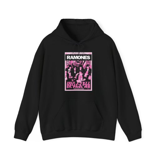 Ramones Concert Poster Hoodie