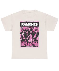 Ramones Concert Poster T-Shirt