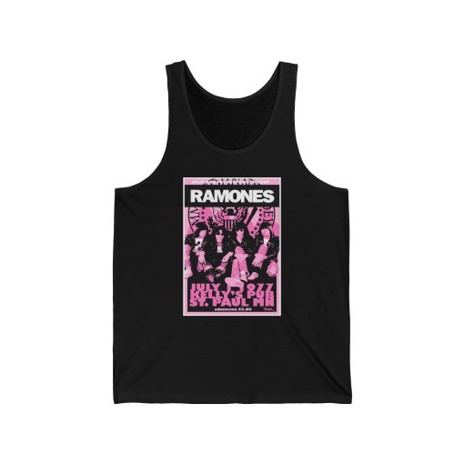 Ramones Concert Poster Tank Top