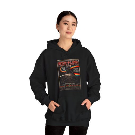 Retro Pink Floyd Dark Side Hoodie