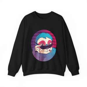 Retro Sloth Sunglasses Sweatshirt