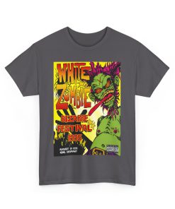 Retro White Zombie Band T-Shirt