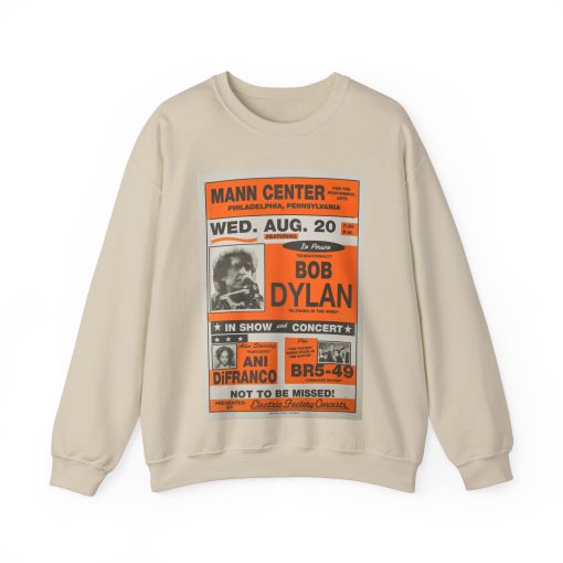 Rockin in Philly Bob Dylan Sweatshirt