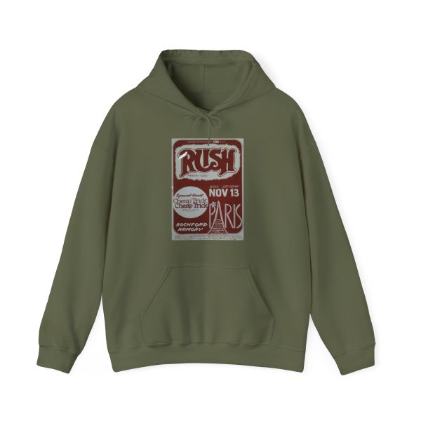 Rush and Cheap Trick Rockford Hoodie