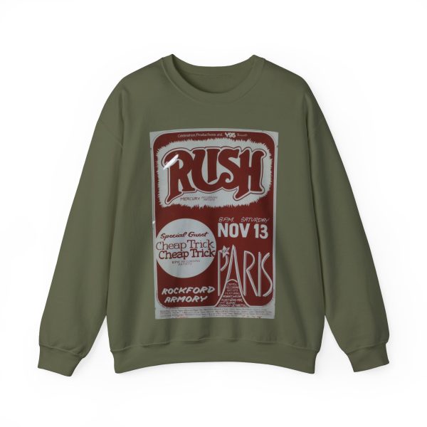 Rush and Cheap Trick Rockford Sweatshirt