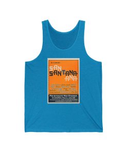 Santana Concert Poster Tank Top