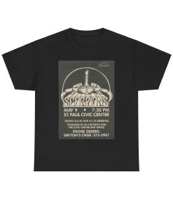 Scorpions Paul Civic Center T-Shirt