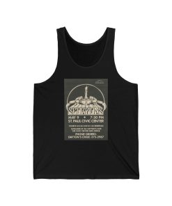 Scorpions Paul Civic Center Tank Top