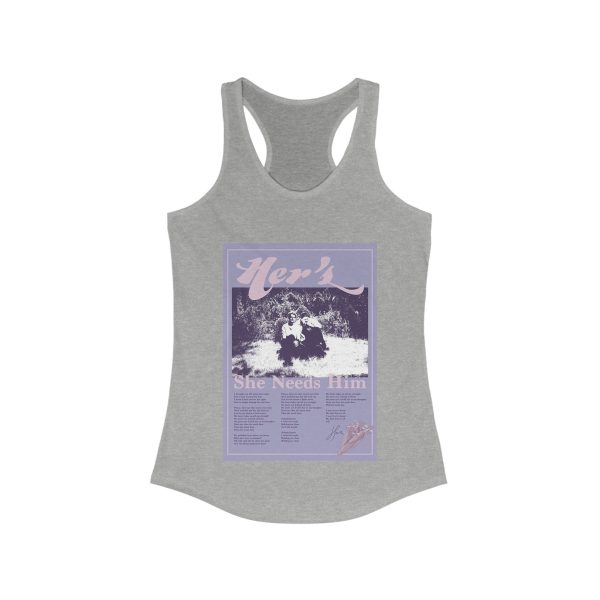 Vintage Aesthetic Lyric Tank Top