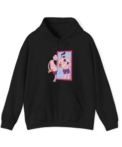 Unique Graphic Hoodie Mirror Image