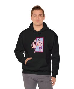 Unique Graphic Hoodie Mirror Image