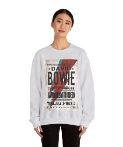 Ziggy Stardust Concert Poster Sweatshirt