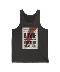 Ziggy Stardust Concert Poster Tank Top