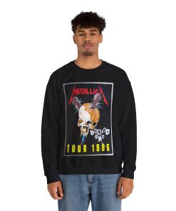 1986 Metallica Damaged Sweatshirt