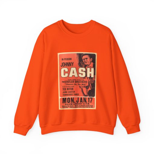 Classic Johnny Cash Concert Sweatshirt