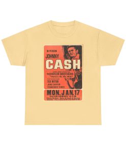 Classic Johnny Cash Concert T-Shirt