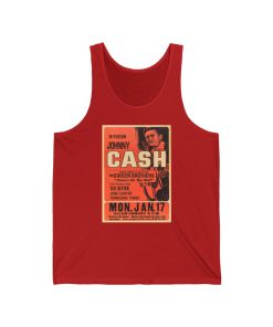 Classic Johnny Cash Concert Tank Top