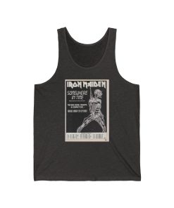 Cyberpunk Iron Maiden Robot Tank Top