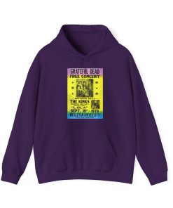 Grateful Dead and The Kinks Hoodie