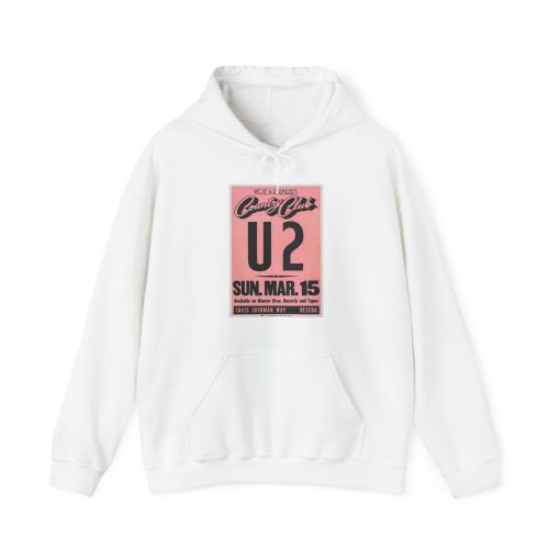 Iconic U2 Band Hoodie