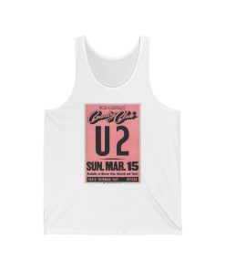 Iconic U2 Band Tank Top