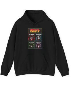 KISS Band Logo Organic Hoodie