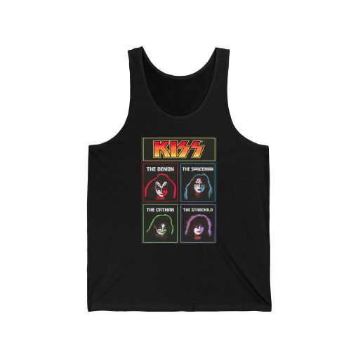 KISS Band Logo Organic Tank Top