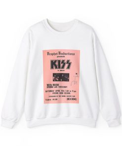 KISS Concert Poster Sweatshirt