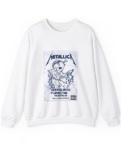 Metallica Damaged Justice Sweatshirt