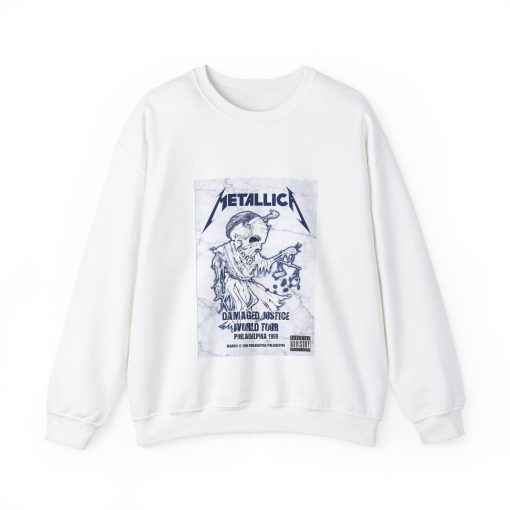 Metallica Damaged Justice Sweatshirt