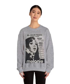 Nostalgic Melanie Concert Poster Sweatshirt