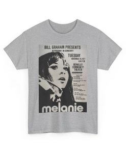 Nostalgic Melanie Concert Poster T-Shirt