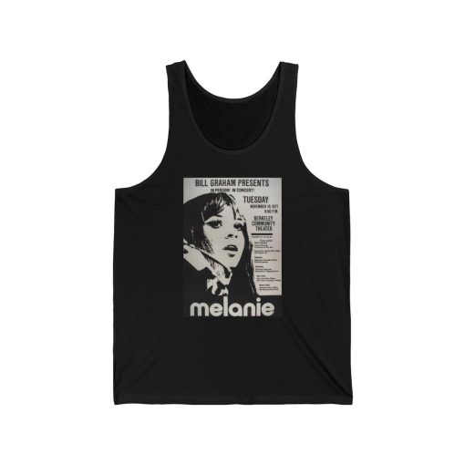 Nostalgic Melanie Concert Poster Tank Top